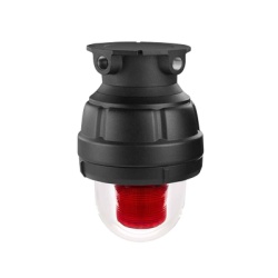 FEDERAL SIGNAL INDUSTRIAL 27XST-024-R Luz estroboscopica a prueba de explosiones UL y cUL para Clase I Division 1 Grupo C y D; Clase I Division 2 Grupos A y B; Clase II Division 1 Grupos E F y G; Clas