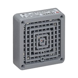 FEDERAL SIGNAL INDUSTRIAL 350-120-30 Bocina VibratoneÂ® 350 con placa de ajuste listado UL y cUL 120 Vca color gris
