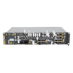 FIBERHOME AN5516-04-AC OLT Carrier Class Modular GPON 2 Ranuras Incluye 2 Tarjetas de Servicio de 16 puertos GPON (32 Modulos GPON C+ Incluidos) 1 Fuente de CA 2 UR Incluye Instalacion de software UNM