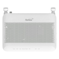 FIBERHOME HG6045D1 ONU GPON WiFi (2.4/5 GHz) 2 antenas de 5 dBi Compatible con OLT de Terceros MIMO 2x2 2 Puertos Gigabit conector SC/UPC (Gestion WAN desde la Interfaz de la ONU)
