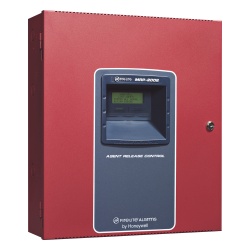 FIRE-LITE MRP-2002 Panel de control de liberacion de agentes contra incendio de 6 zonas convencionales para riesgo sencillo o doble