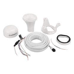 GARMIN 10-02316-00 Antena GPS Marina GPS 24xd HVS / Conexion por medio de NMEA 0183 / 6 m Cable / Precision < 50 cm CEP 50% / Rango de Temperatura -30 a 80 °C / Carcasa IPX7 Resistente al Agua / Dist