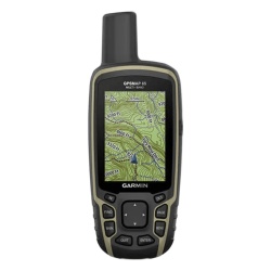 GARMIN 10-02451-00 GPS Portatil GPSMAP 65 / con Pantalla a Color / Almacenamiento Interno de Hasta 5 000 Puntos / Memoria Interna de 16 GB / Resistente al Agua IPX7.