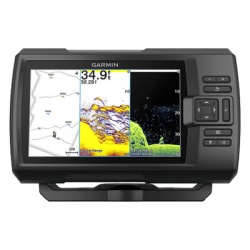 GARMIN 10-02552-01 STRIKER Vivid 7cv / Pantalla WVGA a Color 7" / Resolucion 800x480 / GPS Integrado / Sonda Tradicional y ClearVu / Frecuencias 50-800 kHz / Potencia 500 W / IPX7 / Quickdraw Contours