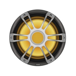 GARMIN 10-02775-11 Subwofer marino Signature Series 3i | con iluminacion LED CRGBW y rejilla deportiva color gris de 12"