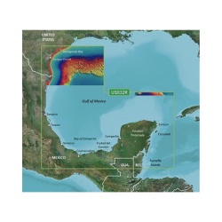 GARMIN 10-C0733-00 Mapa VUS032R Sur del Golfo de Mexico.