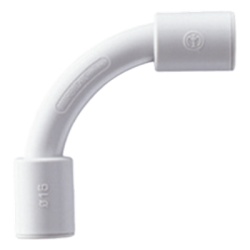 GEWISS DX43150 CURVA MORBIDX - IP67 - LIBRE DE HALOGENOS - Ã˜ 50MM - GRIS RAL7035