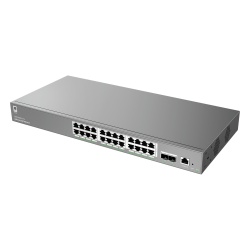 GRANDSTREAM GWN7803PL-PRO Switch de Red Empresarial L2++ / Serie GWN7800 Pro / 24 Puertos Gigabit PoE 250W / 2 Puertos SFP+ / Gestion Cloud GDMS / VLAN 4K / QoS Avanzado / Seguridad Integral - Img 3