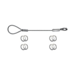 HANWHA VISION HT-SD-FP KIT DE CABLE DE PROTECCION ANTICAIDA PARA PTZ ANTIEXPLOSION WISENET