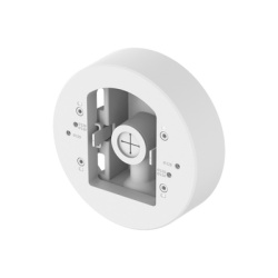 HANWHA VISION SBD-180PMW Montaje adaptador para instalacion en poste de camaras Domo y Bala serie X o P marca Hanwha