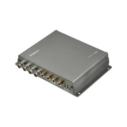 HANWHA VISION SPE-420 Convertidor de camaras analogas HD a IP / 4 canales / Hasta 5 MP / 4 Tecnologias (TVI AHD CVI y CVBS)