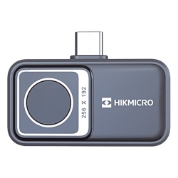 HIKMICRO HM-TJ12-3ARF-MINI2V2 Mini2 V2 - Camara Termografica para Smartphone / Resolucion IR 256 x 192 (49 152 pixeles) / SuperIR / Rango de -20°C a 400°C / Precision ±2°C o ±2% / Compatible iOS