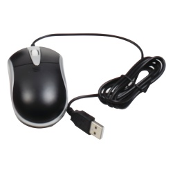 HIKVISION 102600256 Mouse USB / Plug and Play / Compatible con DVR-NVR / Diseño Ergonómico / Conector USB Estándar