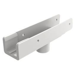 HIKVISION 190428554 Enganche para Brazo de Barrera / Abatimiento por Impacto / Acero Q235 / 380 x 82 x 118 mm (14.96 x 3.23 x 4.65 pulgadas) / 3.926 kg