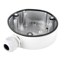 HIKVISION DS-1280ZJ-DM21 Caja de Conexiones para Cámara Domo / IP66 / Ø137 x 42 mm / 250 g / Exterior