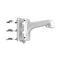 HIKVISION DS-1604ZJ-POLE Montaje de Poste para Domos Hikvision / Color Blanco / Uso en Exterior