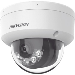 HIKVISION DS-2CD1123G3-LIU [Dual Light] Domo IP 2 Megapixel / Lente 2.8 mm / 30 mts IR + Luz Blanca / Micrófono Integrado / Antivandálico IK08 / ACUSENSE Lite / Exterior IP67 / H.265+/H.264+ / PoE / ONVIF (Profile S/T)