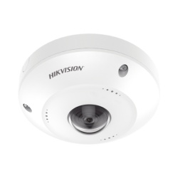 HIKVISION DS-2CD2945FWD Fisheye IP 4 Megapixel / Panoramica 180Â° - 360Â° / Exterior IP67 / IK10 / PoE / Multiples Vistas por iVMS-4200