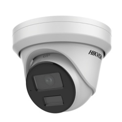 HIKVISION DS-2CD3386G2-IS(U)(H) Turret IP 8 Megapixel (4K) / Lente 2.8 mm / 40 mts IR / Exterior IP67 / Microfono Integrado / DARKFHGITER / Alarmas y Audio I/O / PoE / ONVIF / Micro SD / 4 Analiticos: