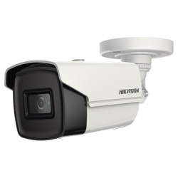 HIKVISION DS-2CE16U0T-IT3F Bala TURBOHD 4K (8 Megapixel) / Gran Angular 102Âº / Lente 2.8 mm / Exterior IP67 / IR EXIR 60 mts / dWDR