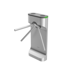 HIKVISION DS-K3G411CLXR Torniquete Trípode / Diseño Slim Ultra Estético / LEDs Indicador de Entrada y Salida / Acero Inoxidable / Exterior Protegido / 3,000,000 Ciclos