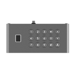 HIKVISION DS-KDM9633-FKP Modulo de Teclado y Huella Digital para Frente de Calle IP DS-KD9633-WBE6/ Conexion USB-C / 15 Botones / IP65 / IK07