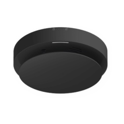 HIKVISION DS-PD451SMK-WB/BLACK Detector de Humo Inalámbrico / Detección Dual Fotoeléctrica y Térmica / Buzzer ≥85 dB / Autonomía con Batería CR123A / Interior / Color Negro