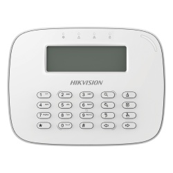 HIKVISION DS-PK-LRT Teclado LCD cableado / Pantalla 2 líneas 80x25 mm / Armado por tarjeta o llavero / 12VCC 1.8W / -10°C a 55°C / 272g