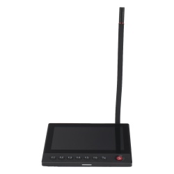 HIKVISION DS-QAZ1MP7G1 Micrófono IP de Red / Pantalla Táctil 7" / 6 Teclas Programables / PoE 12 VCD / RJ45 10/100 Mbps