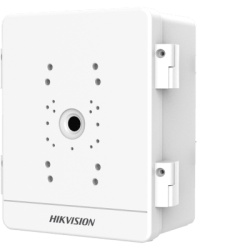 HIKVISION DS-SBOX-01 Caja de Seguridad para Videovigilancia / IP66 / IK10 / Carga 8 kg (17.64 lb.) / Temperatura -40°C a 60°C (-40°F a 140°F) / Montaje Poste o Pared
