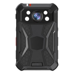 HIKVISION DSMCW409/SE/N2/64G/GLE Cámara Corporal Portátil / 2K 2688x1512p @30fps / Pantalla 2.4" LCD / IP68 / IR 10 m (32.8 ft) / Wi-Fi 802.11ac / 4G / GPS / 64GB Interno / 40 Megapixel