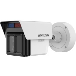 HIKVISION IDS-2CD7T46G2/VX3-IS [DeepinView X] Bala IP Triple Lente 4 MP + 2 MP +2 MP / Lente Fijo 4 MM +12 MM + 25 MM / Analiticos de 120 Metros de Distancia con Proteccion Perimetral / 2 Microfonos y