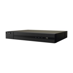 HiLook by HIKVISION NVR-216MH-C/16P(C) NVR 8 Megapixel (4K) (Compatible con Camaras AcuSense) / 16 Canales IP / 16 Puertos PoE+ / 2 Bahias de Disco Duro / HDMI en 4K