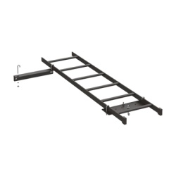 HOFFMAN E45RUBKIT Kit de Conexion de Rack a Pared Con Escalerilla de 1.3 m de Largo y 12 in de Ancho de Acero Color Negro