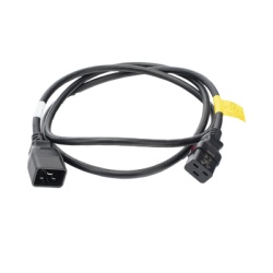 HOFFMAN EP1920072X50 Cable de Alimentacion Electrica Con Bloqueo de Seguridad de IEC C19 a IEC C20 1.8 Metros de Largo Color Negro 1 Pieza