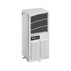 HOFFMAN T150116G100 Aire Acondicionado Compacto Para Exterior Uso en Gabinetes de Telecomunicaciones de Grado Industrial Frio T15 800 BTU 115 Vca de Acero Color Gris
