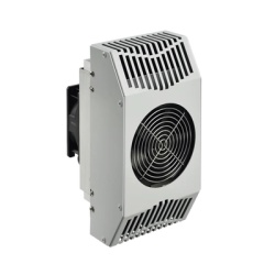 HOFFMAN TE121024010 Enfriador Termoelectrico Para Interior/Exterior Uso en Gabinetes de Telecomunicaciones 321 BTU 24 Vcd de Acero Galvanizado Color Gris