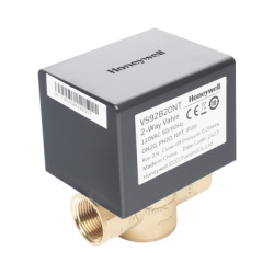 HONEYWELL BMS VS92B20NT Valvula de control electrica de 2 vias para fancoil retorno por resorte normalmente cerrada 110 V CA DN20 (3/4") conexion NPT