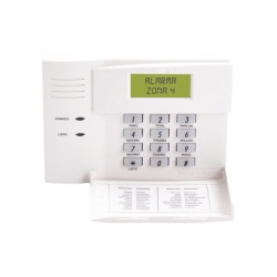 HONEYWELL HOME RESIDEO 6148-SP Consola LCD Numérica / Mensajes Prefijados en Español / Teclas Retroiluminadas / Zumbador Piezoeléctrico / Tapa Extraíble