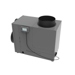 HONEYWELL HOME RESIDEO DHM090R4000/U Deshumidificador de Casa Completa / 90 Pintas por Día / Ventilación Integrada / Salida Tri-Direccional / Filtro MERV 8 / Sensores de Fuga