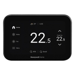 HONEYWELL HOME RESIDEO THX1200B6 Termostato Inteligente / Pantalla Táctil 5" / Control IAQ / 4H/2C Bomba de Calor / Wi-Fi Bluetooth Matter / Sensor Ocupación