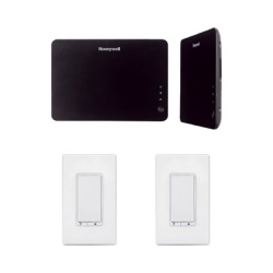 HONEYWELL HOME RESIDEO VAMZW Controlador VAM para Automatizacion de iluminacion clima cerraduras portones electricos incluye Atenuador de Iluminacion 46564 y apagador 46562