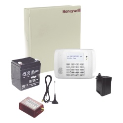 HONEYWELL HOME RESIDEO VISTA48MN02 Kit de alarma / Panel VISTA-48LA / Comunicador 4G LTE-M/5G MN01LTEM / Teclado inalámbrico / 2 años de servicio
