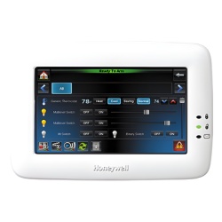HONEYWELL TUXEDO Teclado tactil de 7 pulgadas con control de automatizacion Z-Wave para paneles VISTA