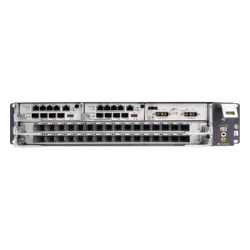 HUAWEI EA5800-X2 OLT GPON OptiXAccess Carrier Class con 1 tarjeta de 16 puertos GPON 2 ranuras 1 Fuente de alimentacion AC 2 UR