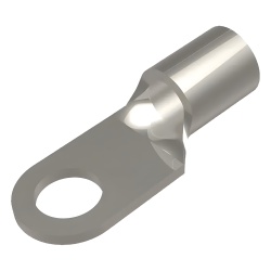HUBBELL BURNDY HUB-YAD-8CM-10E-38 Zapata Terminal de Ojillo para Tornillo 3/8 " (10 mm) y Calibre 8 AWG.
