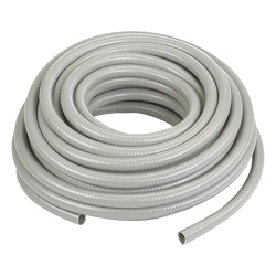 HUBBELL HUB-G1050 Manguera hermetica flexible tipo PolyTuff no metalica gris de 1/2" 100 pies. Uso comercial/industrial.