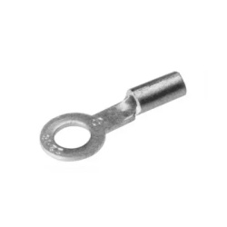 HUBBELL HUB-T1414 Zapata Terminal de Ojillo para Tornillo 1/4 in (6 mm) y cable calibre 16-14 AWG.