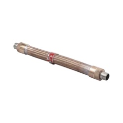 HUBBELL KILLARK HUB-ECF118 Cople Flexible con Trenzado de Bronce de 1/2" x 18".