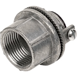HUBBELL KILLARK HUB-WH-5G Conector hermético / Zinc 1-1/2" / Tornillo a tierra / Intemperie / Áreas clasificadas NEC